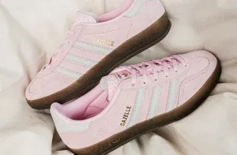 adidas Gazelle Indoor W Clear Pink JI2716 (Gr. 36 2/3 bis 44) für 71,34 € inkl. Versand (statt 114,00 €)