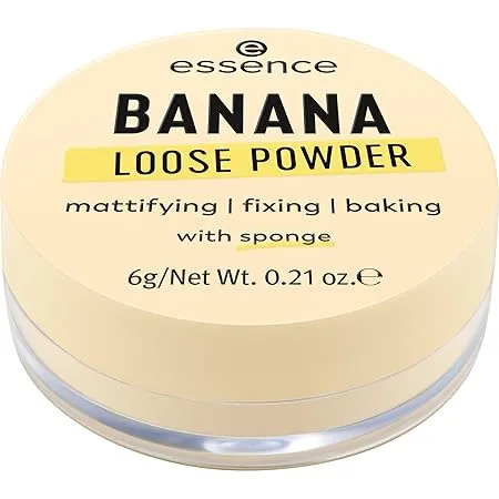 essence BANANA LOOSE POWDER Gelb (1er Pack (6g)) für 2,36 € inkl. Prime-Versand (statt 3,95 €)