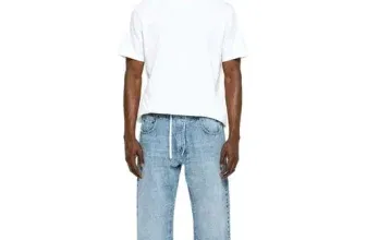 Stylische Herren Jeans im Jogger-Stil Denim-Hose Baggy Leg mit Bindeband BR-1200-1700 Hell-Blau (Gr. XS bis XXL) für 21,98 € inkl. Versand (statt 39,99 €)