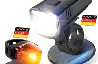 toptrek Fahrradlicht Set 70 LUX StVZO Zugelassen für 10,44 € inkl. Prime-Versand (statt 16,00 €)