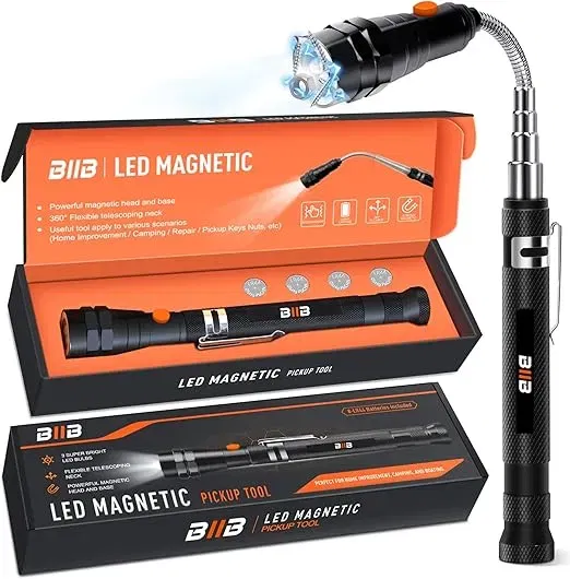 BIIB LED Teleskopmagnet für 5,99 € inkl. Prime-Versand (statt 11,99 €)