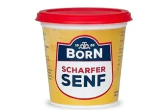 Born Senf Scharf (200ml) für 0,99 € inkl. Prime-Versand (statt 2,27 €)