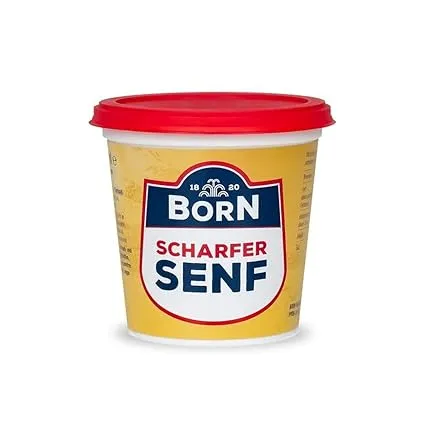 Born Senf Scharf (200ml) für 0,99 € inkl. Prime-Versand (statt 2,27 €)