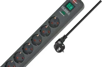 Brennenstuhl Steckdosenleiste 6-Fach mit Überspannungsschutz (1,5m Kabel) für 9,89 € inkl. Prime-Versand