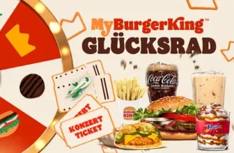 Burger King Glücksrad: täglich bis 17. Oktober drehen und gewinnen