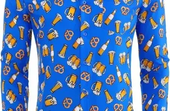 COOFANDY Herren Oktoberfest Hemd (6 Farben, Gr. S bis 3XL) für 14,29 € inkl. Prime-Versand