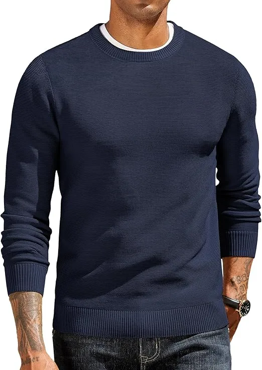 COOFANDY Herren Strickpullover Casual Business (7 Farben, Gr. S bis 3XL) für 15,79 € inkl. Prime-Versand (statt 24,29 €)