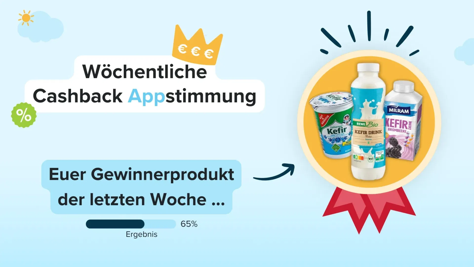 Entdecke Cashback-Angebote für Kefir! Schnäppchen, Deals Und Rabattcodes Des Tages - Cashback Auf Kefir