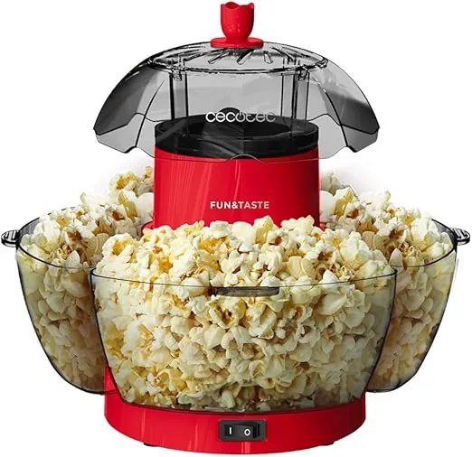 Cecotec P’Corn Lotus Elektrische Popcornmaschine (1200 W) für 26,90 € inkl. Prime-Versand