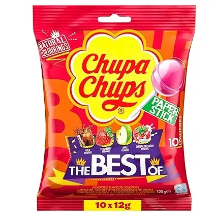 Schnäppchen, Deals und Rabattcodes des Tages - Chupa Chups Best of Lutscher Nachfüll-Beutel