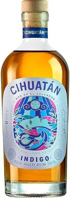 Cihuatán Indigo Rum El Salvador 8YO (40 % Vol., 700ml) für 28,40 € inkl. Prime-Versand