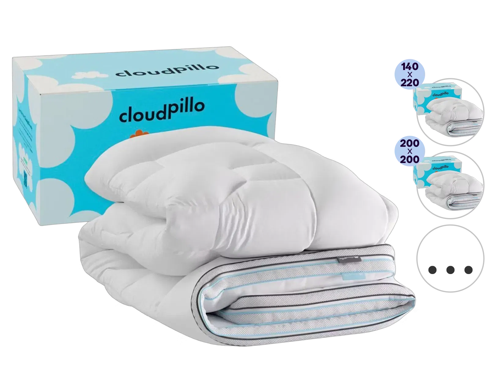 Schnäppchen, Deals und Rabattcodes des Tages: Cloudpillo 4-Jahreszeiten Bettdecke 140 x 200 cm