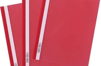 D.RECT 25 Stück Schnellhefter A4 aus Kunststoff mit transparentem Vorderdecke für 3,99 € inkl. Prime-Versand (statt 8,64 €)