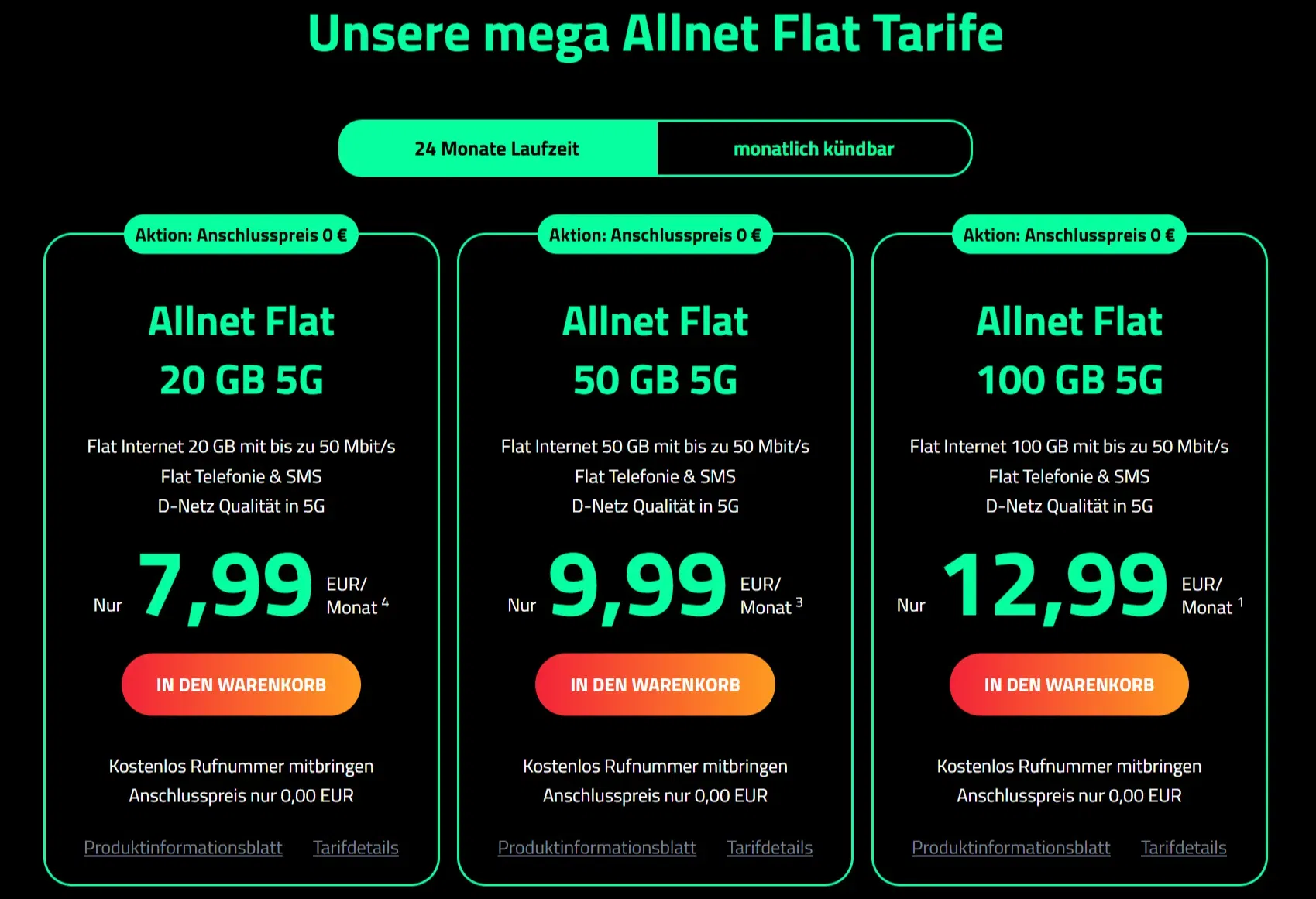 Schnäppchen, Deals und Rabattcodes des Tages - DR-SIM SIM-Only Angebote