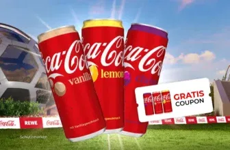 Gratis Dose Cola bei Rewe: Fußballfans genießen ein erfrischendes Getränk