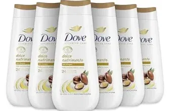 Dove Süßes Nährendes Duschgel feuchtigkeitsspendendes Duschgel milde Formel Duschbad für Damen und Herren 6 Stück à (225ml) ab 14,10 € inkl. Prime-Versand (statt 18,81 €)