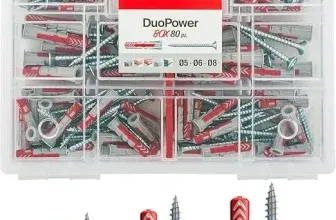 Fischer 544546 Duopower Kit Universaldübel mit Schraube für 14,50 € inkl. Prime-Versand
