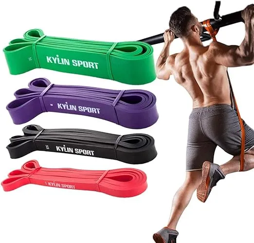 Fitnessbänder Widerstandsbänder Set 4er Pack für 9,99 € inkl. Prime-Versand (statt 19,99 €)