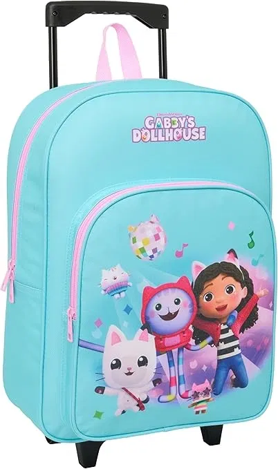 Fehler? GABBY’S Dollhouse Kinderrkoffer mit Rollen für 7,43 € inkl. Prime-Versand (statt 32,00 €)