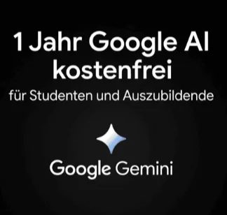 Gratis: Google AI Plus 12 Monate kostenlos für Studierende und Auszubildende