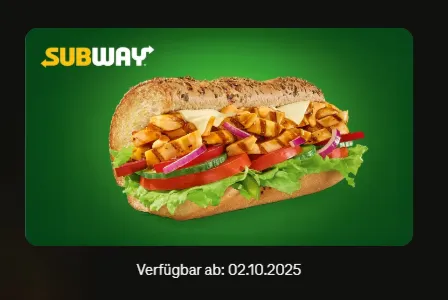 Gratis Sub bei Subway dank Telekom Magenta Moments – ab 02.10.
