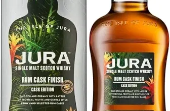 JURA Rum Cask Finish Single Malt Whisky (700ml, 40 % Vol.) ab 27,45 € inkl. Prime-Versand