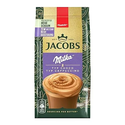 Jacobs Typ Cappuccino Choco Milka Getränkepulver (400g) ab 3,13 € inkl. Prime-Versand