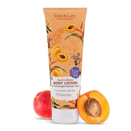 Jean & Len Hautstraffende Body Lotion Aprikosenkernöl & Q10 (250ml) ab 2,69 € inkl. Prime-Versand (statt 4,49 €)