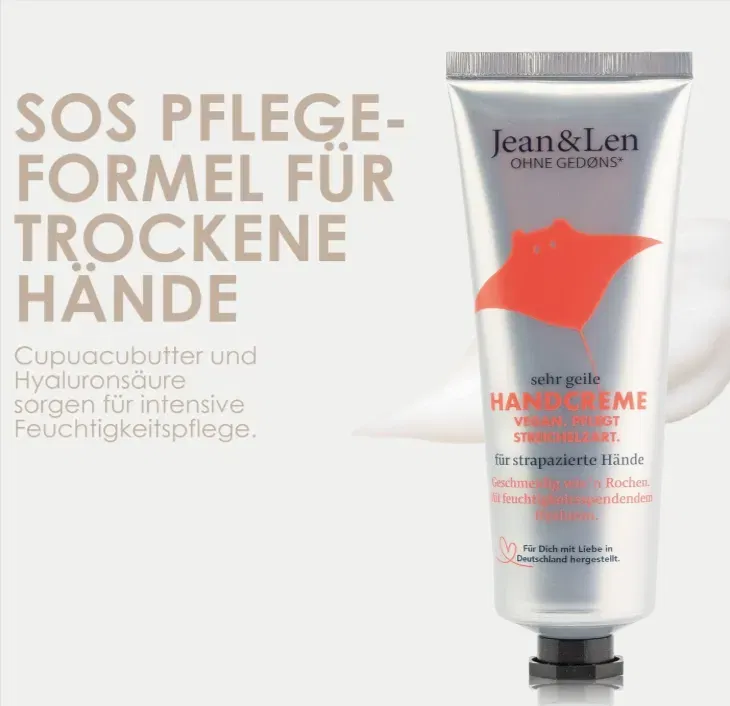 Jean Len – Sehr geile Handcreme Neutral Handpflege fuer strapazierte Haende Schnäppchen, Deals Und Rabattcodes Des Tages - Handcreme Neutral Handpflege Für Strapazierte Hände