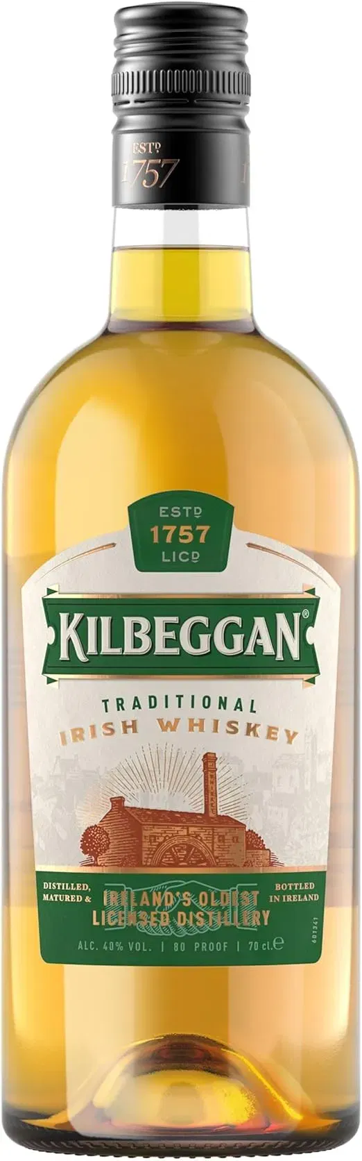 Kilbeggan Blended Whisky (40% Vol., 700ml) ab 10,44 € inkl. Prime-Versand