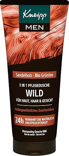 Schnäppchen, Deals und Rabattcodes des Tages: Kneipp MEN 3-in-1 Wild Duschgel Sandelholz Bio Grüntee