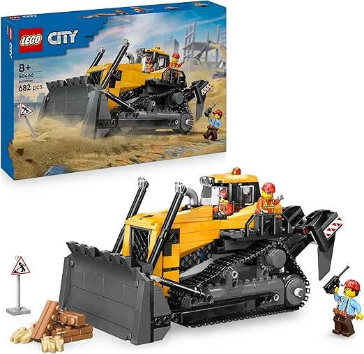 LEGO City Gelber Bulldozer (60466) für 38,99 € inkl. Prime-Versand