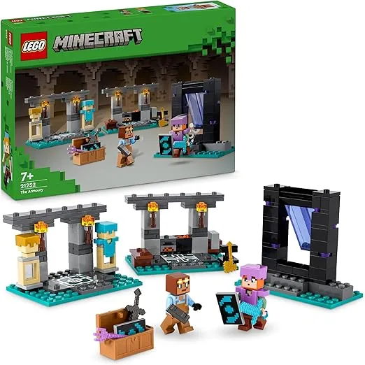 LEGO Minecraft – Die Waffenkammer (21252) für 13,49 € inkl. Prime-Versand