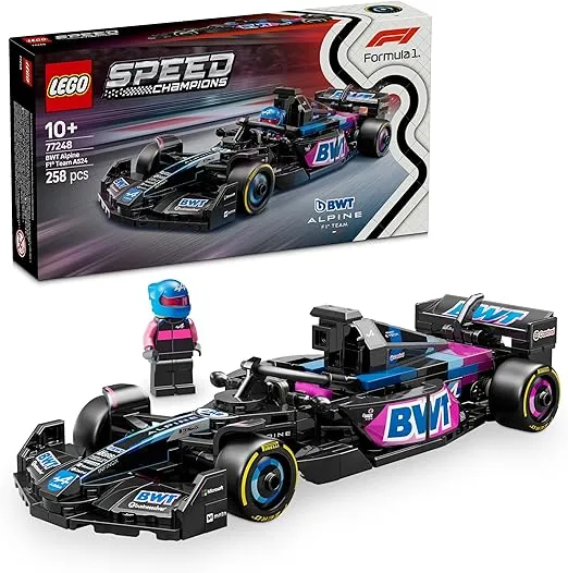 LEGO Speed Champions – BWT Alpine F1 Team A524 Rennauto (77248) für 14,99 € inkl. Prime-Versand