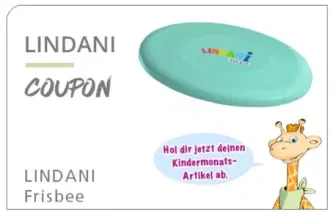 Gratis LINDANI Frisbee für Kinder [LINDA Apotheken]
