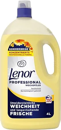 Lenor Professional Weichspüler 200 Waschladungen Sommerbrise (4000ml) für 9,82 € inkl. Prime-Versand (statt 16,00 €)