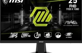 MSI MAG 256F FHD Gaming Monitor (24,5 Zoll) für 79,99 € inkl. Versand