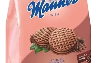 Manner Törtchen knusprige kakao Kekse mit Schoko Brownie Füllung (1 x 400 g) ab 2,52 € inkl. Prime-Versand (statt 3,79 €)