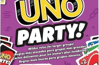 Mattel Games UNO Party Kartenspiel (5 Farbkombinationen) für 10,99 € inkl. Prime-Versand