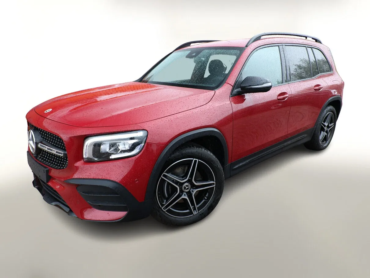 Mercedes-Benz GLB 200 DCT AMG Line (Benzin, 177 PS, EZ 01/25 10 km, rot, automatisch) für 42.988,00 €