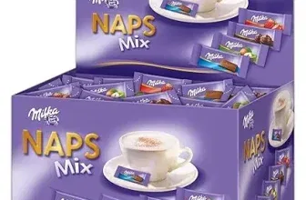 Milka Naps Mix (1,702 kg Mini-Schokoladentäfelchen aus Alpenmilch Erdbeer Haselnuss) ab 17,09 € inkl. Prime-Versand (statt 28,00 €)