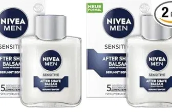 Doppelpack – NIVEA MEN Sensitive After Shave Balsam (2*100ml) ab 5,90 € inkl. Prime-Versand