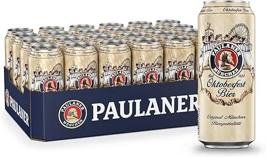 Paulaner Oktoberfestbier 24er Pack (24 x 0,5 l) ab 19,79 € inkl. Prime-Versand zzgl. Pfand (statt 27,60 €)