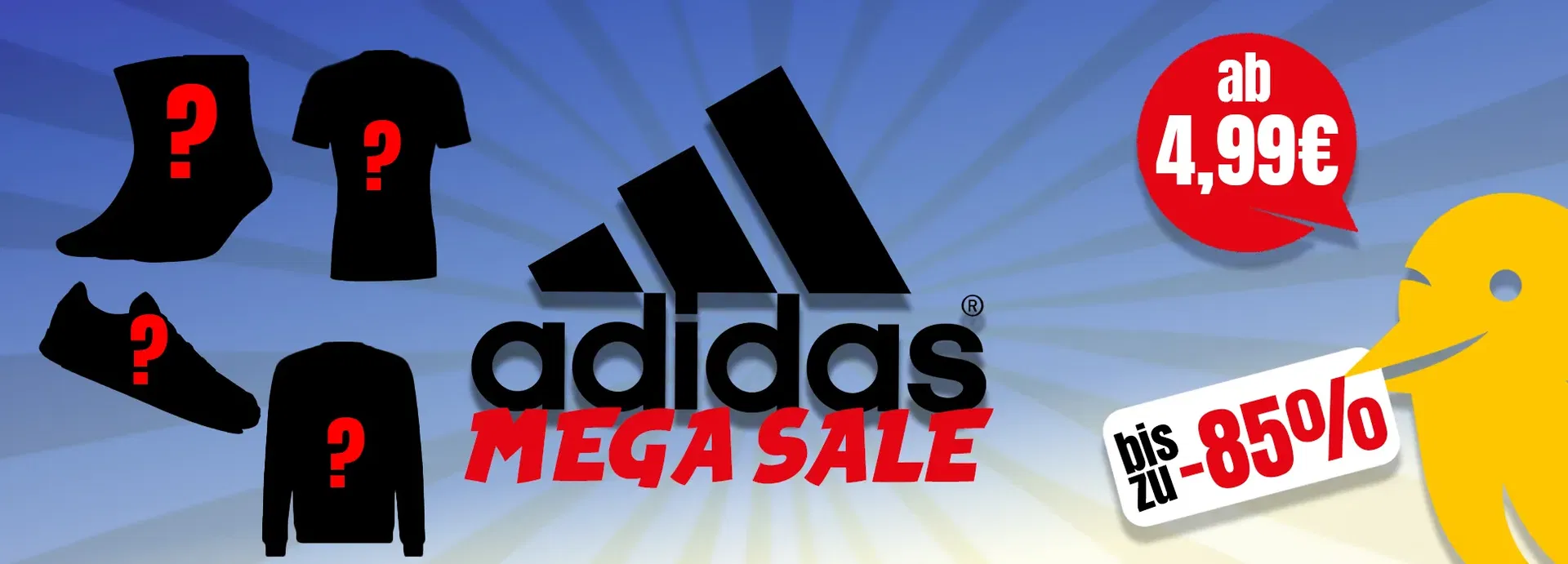 Schnäppchen, Deals und Rabattcodes des Tages - Adidas Mega Sale