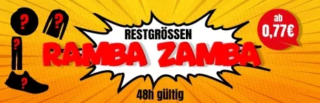 Picksport Restgrößen Ramba Zamba mit Artikeln ab 0,77 € zzgl. Versand + 5,5 % Extra-Rabatt