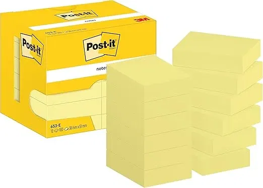 Schnäppchen, Deals und Rabattcodes des Tages - Post-it 653E Selbstklebende Notizzettel
