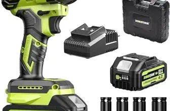 Robustrue 21V Akku Schlagschrauber (550Nm & 4Ah Akku) für 39,99 € inkl. Prime-Versand (statt 80,00 €)
