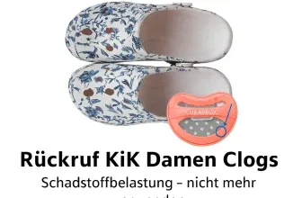 Schnäppchen, Deals und Rabattcodes des Tages - Damen Clogs von KiK