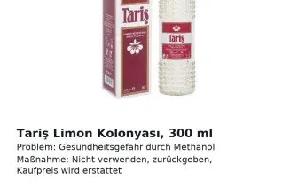 Schnäppchen, Deals und Rabattcodes des Tages - TARIS Limon Kolonyasi