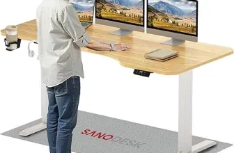 SANODESK Elektrischer Höhenverstellbarer Schreibtisch L-förmig (160 x 75cm, ahorn) für 119,99 € inkl. Versand (statt 159,00 €)